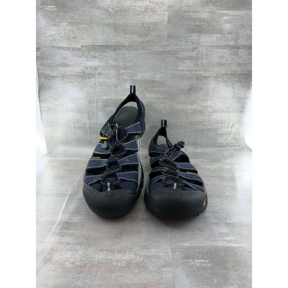 Keen Newport H2 Navy Blue Waterproof Hiking Sandals Women Sz 9.5 Grey 1001907